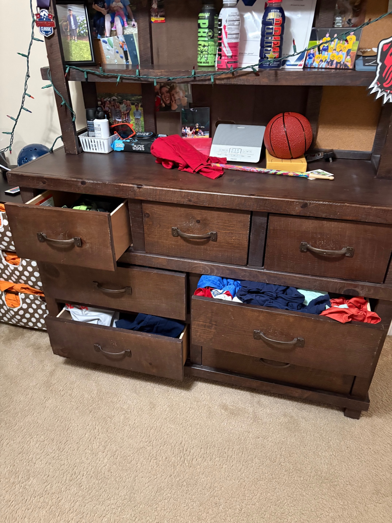Dresser area — before